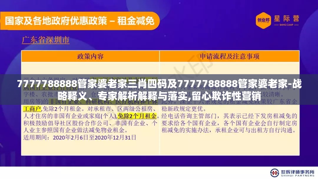 7777788888管家婆老家三肖四码及7777788888管家婆老家-战略释义、专家解析解释与落实,留心欺诈性营销