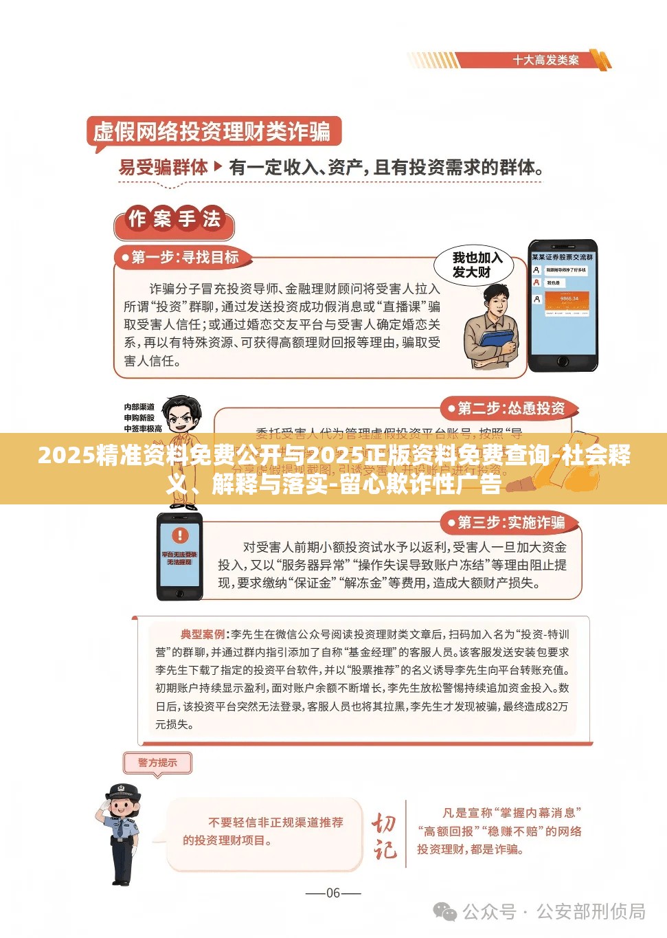 2025精准资料免费公开与2025正版资料免费查询-社会释义、解释与落实-留心欺诈性广告